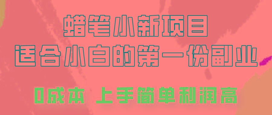 蜡笔小新项目拆解，0投入，0成本，小白一个月也能多赚3000+_生财有道创业网-生财有道