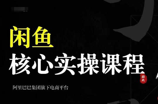 2024闲鱼核心实操课程，从养号、选品、发布、销售，教你做一个出单的闲鱼号_生财有道创业网-生财有道