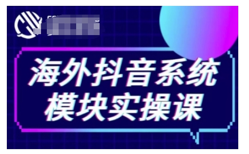 海外抖音Tiktok系统模块实操课，TK短视频带货，TK直播带货，TK小店端实操等——生财有道创业项目网-生财有道