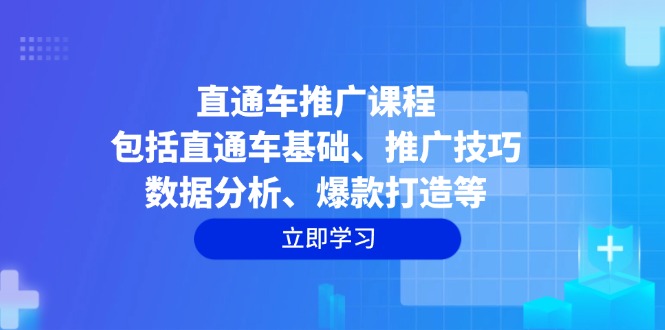 （14001期）直通车推广课程：包括直通车基础、推广技巧、数据分析、爆款打造等_生财有道创业项目网-生财有道