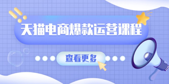 （13910期）天猫电商爆款运营课程，爆款卖点提炼与流量实操，多套模型全面学习_生财有道创业项目网-生财有道