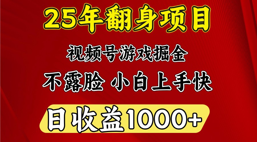 一天收益1000+ 25年开年落地好项目_生财有道创业网-生财有道