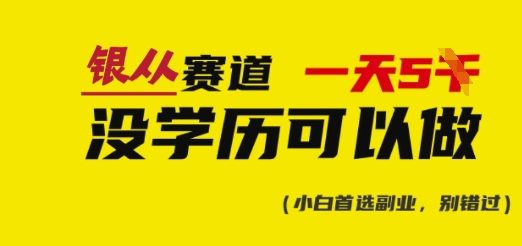 靠银从证书，日入多张，会截图就能做，直接抄答案(附：银从合集)——生财有道创业项目网-生财有道