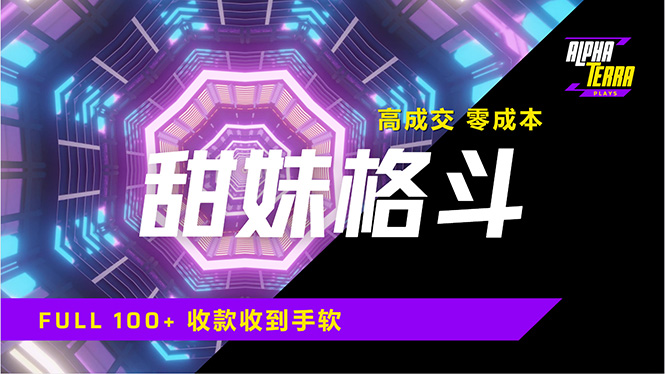 （14559期）高成交零成本，售卖甜美格斗课程，谁发谁火，加爆微信，日入1000+收款…_生财有道创业项目网-生财有道