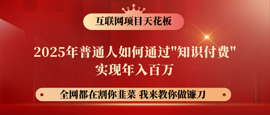 镰刀训练营超级IP合伙人，25年普通人如何通过“知识付费”年入百万！_生财有道创业网-生财有道