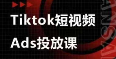 Ads视频投放课，tiktok短视频广告投放课——生财有道创业项目网-生财有道