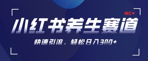 AI+可画生成小红书养生作品，新手暴力起号，矩阵操作，轻松日入3张+——生财有道创业项目网-生财有道