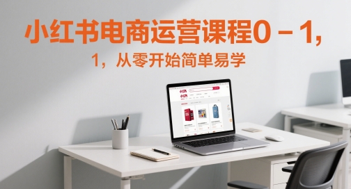 小红书电商运营课程0-1，从零开始简单易学——生财有道创业项目网-生财有道