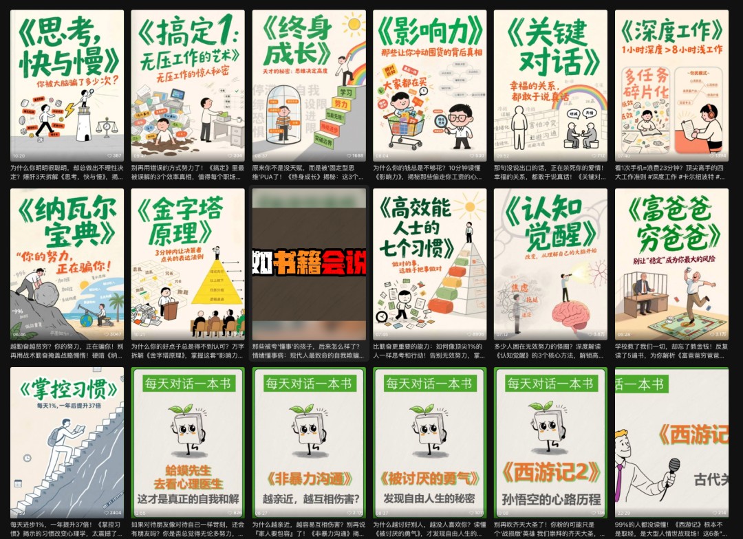利用扣子工作流制作AI视频工具，一键制作“假如书籍会说话”爆款视频保姆级教程_生财有道创业网-生财有道