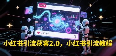 小红书引流获客2.0，小红书引流教程——生财有道创业项目网-生财有道