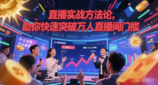 直播实战方法论，助你快速突破万人直播间门槛——生财有道创业项目网-生财有道