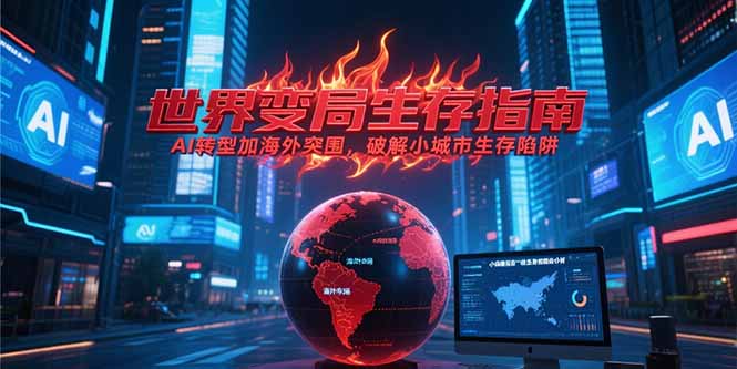 （15220期）付费文章《世界变局生存指南，AI转型加海外突围，破解小城市生存陷阱》_生财有道创业项目网-生财有道