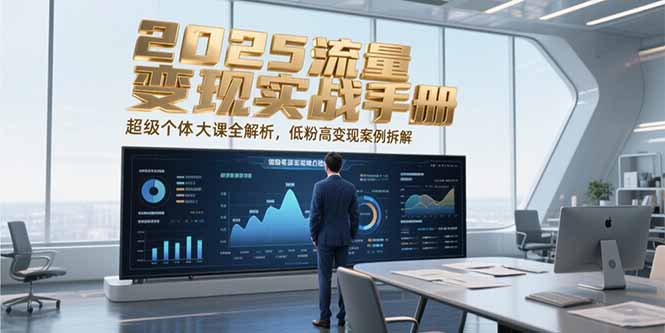 （15188期）2025流量变现实战手册，超级个体大课全解析，低粉高变现案例拆解_生财有道创业项目网-生财有道