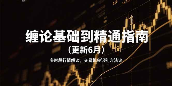 缠论基础到精通指南（更新6月）多时段行情解读，交易机会识别方法论_生财有道创业网-生财有道