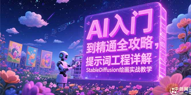 （15181期）AI入门到精通全攻略，提示词工程详解，StableDiffusion绘画实战教学_生财有道创业项目网-生财有道