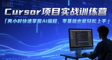 Cursor项目实战训练营，两小时快速掌握AI编程，零基础也能轻松上手——生财有道创业项目网-生财有道