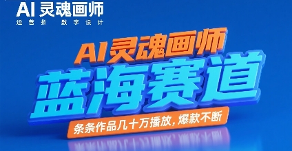 AI灵魂画师，蓝海赛道，条条作品几十W播放，爆款不断——生财有道创业项目网-生财有道