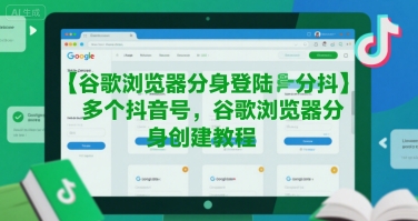 谷歌浏览器分身登陆多个抖音号，谷歌浏览器分身创建教程——生财有道创业项目网-生财有道