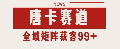 唐卡赛道私域引流获客 自热矩阵SOP日引流99+精准客资【揭秘】——生财有道创业项目网-生财有道