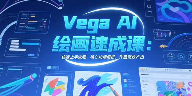 （15470期）Vega AI绘画速成课：快速上手流程，核心功能解析，作品高效产出_生财有道创业项目网-生财有道