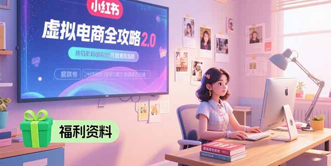 （15387期）虚拟电商全攻略2.0，开店选品实操流程，账号定位、货源发布、笔记发布技巧_生财有道创业项目网-生财有道