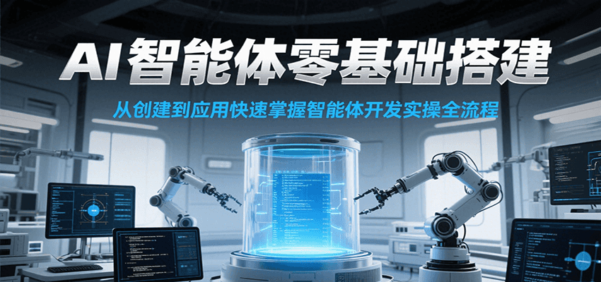 AI智能体零基础搭建实操课，从创建到应用快速掌握智能体开发全流程！_生财有道创业网-生财有道