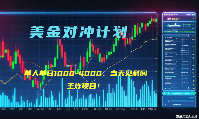 （15333期）2025年最暴力项目“美金先登计划”最新最强对冲战法，每日实际收益1K-4K_生财有道创业项目网-生财有道
