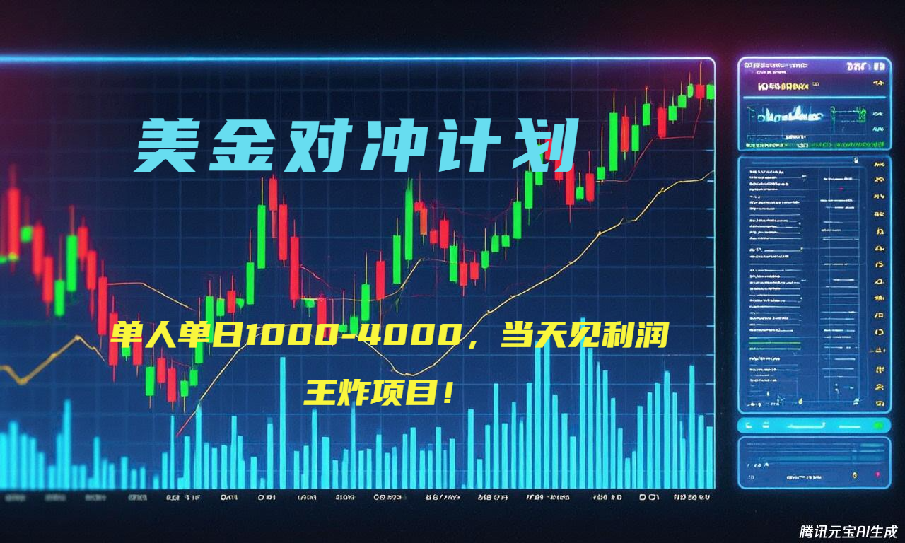 （15333期）2025年最暴力项目“美金先登计划”最新最强对冲战法，每日实际收益1K-4K_生财有道创业项目网-生财有道