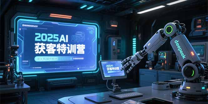 （15289期）2025AI获客特训营，AI图文视频全制作，deepseek工具实操教学_生财有道创业项目网-生财有道