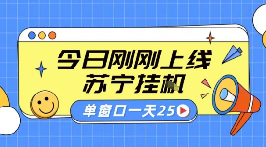 苏宁全自动采集挂G项目 稳定可批量 单窗口收益30+ 附教程【揭秘】——生财有道创业项目网-生财有道