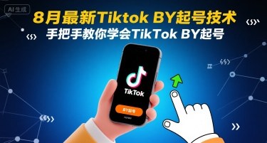 8月最新Tiktok搬运起号技术，手把手教你学会TikTok搬运起号——生财有道创业项目网-生财有道