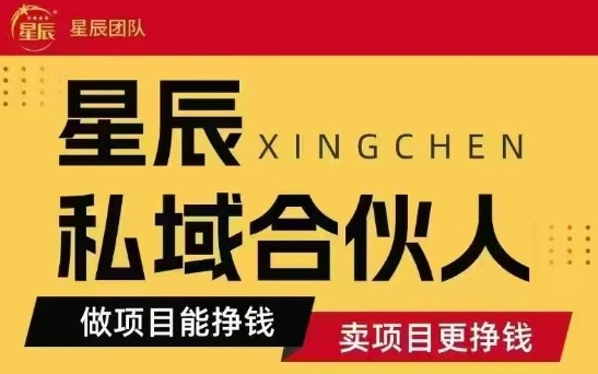 全网首发星辰私域项目合集，最新实操玩法，短期快速实现变现——生财有道创业项目网-生财有道