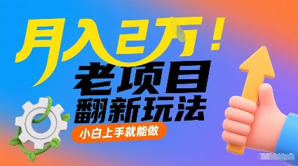 月入2W！老项目翻新玩法，小白上手就能做，非常容易上手——生财有道创业项目网-生财有道