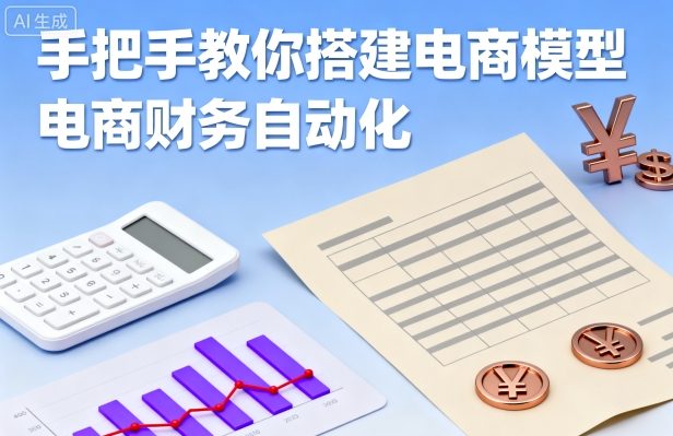 手把手教你搭建电商模型-电商财务自动化——生财有道创业项目网-生财有道
