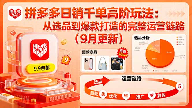 （16100期）拼多多日销千单高阶玩法：从选品到爆款打造的完整运营链路（9月更新）_生财有道创业项目网-生财有道