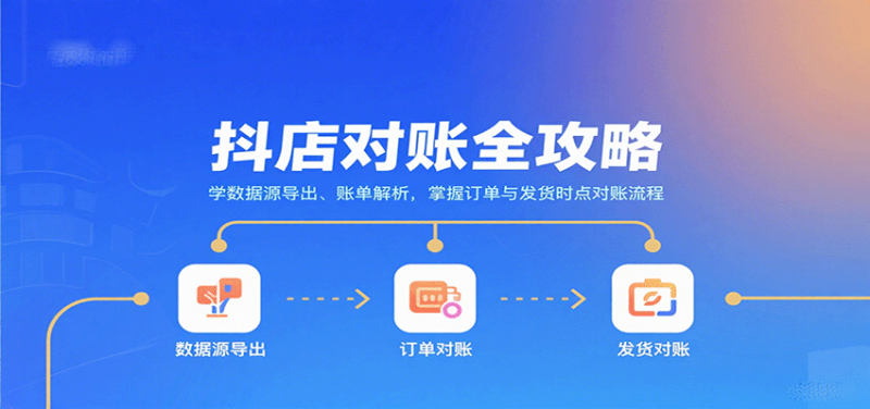 抖店对账全攻略:学数据源导出、账单解析,掌握订单与发货时点对账流程_生财有道创业网-生财有道