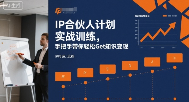 IP合伙人计划实战训练，手把手带你轻松Get知识变现——生财有道创业项目网-生财有道