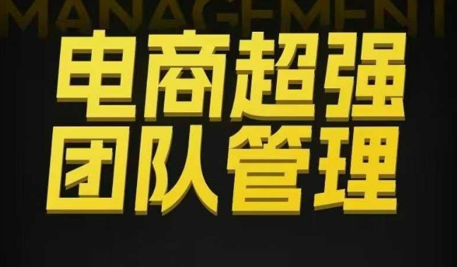电商超强团队管理,组织绩效,到用人执行,分权合伙——生财有道创业项目网-生财有道