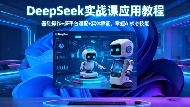 (16391期)DeepSeek实战课应用教程、基础操作+多平台适配+实体赋能,掌握AI核心技能_生财有道创业项目网-生财有道