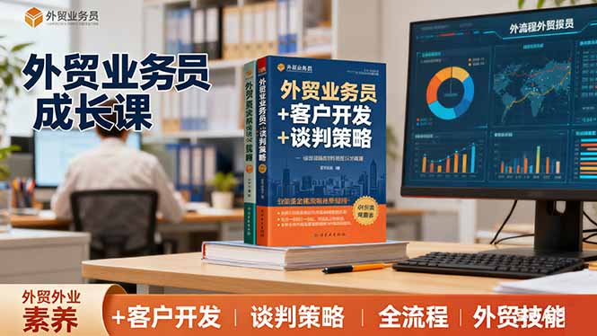 （16250期）外贸业务员成长课：职业素养+客户开发+谈判策略、掌握全流程外贸技能_生财有道创业项目网-生财有道