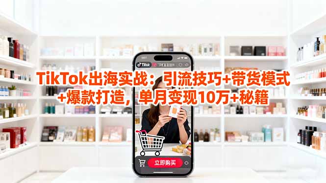 (16358期)「TikTok出海实战」引流技巧+带货模式+爆款打造,单月变现10万+秘籍_生财有道创业项目网-生财有道