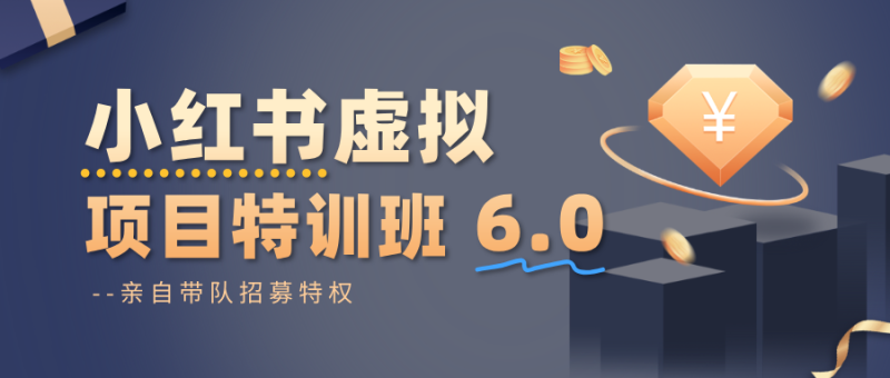小红书虚拟项目特训班6.0 ,养号/选品/自动发货/爆款笔记(含40节视频课)_生财有道创业网-生财有道