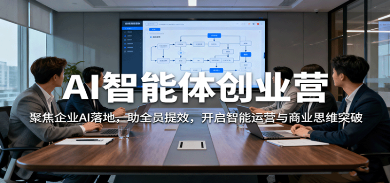 AI智能体创业营:聚焦企业AI落地,助全员提效,开启智能运营与商业思维突破_生财有道创业网-生财有道