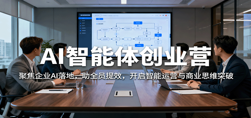 AI智能体创业营：聚焦企业AI落地，助全员提效，开启智能运营与商业思维突破_生财有道创业网-生财有道