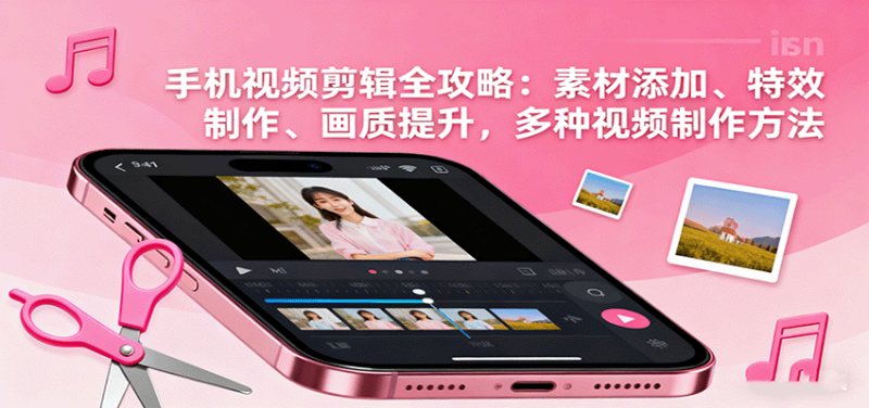 手机视频剪辑全攻略：素材添加、特效制作、画质提升，多种视频制作方法_生财有道创业网-生财有道