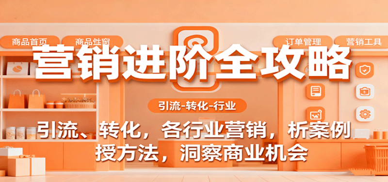 营销进阶全攻略，引流、转化，各行业营销，析案例，授方法，洞察商业机会_生财有道创业网-生财有道