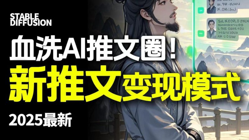 最新AI动态电影漫画小说推文,全流程实操教学,小白也能月入1万+_生财有道创业网-生财有道