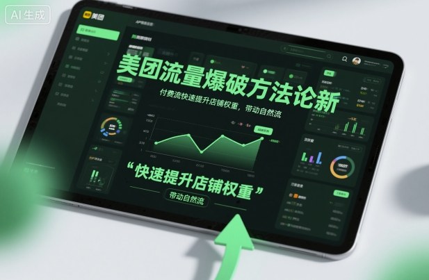 美团流量爆破方法论,付费流快速提升店铺权重,带动自然流——生财有道创业项目网-生财有道