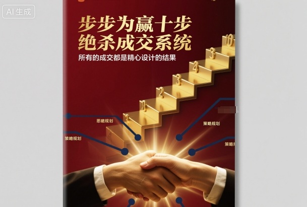 步步为赢十步绝杀成交系统,所有的成交都是精心设计的结果——生财有道创业项目网-生财有道