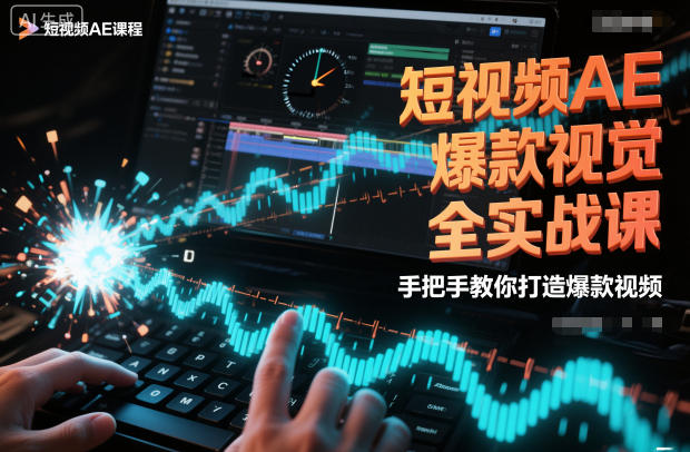 短视频AE爆款视觉全实战课,手把手教你打造爆款视频——生财有道创业项目网-生财有道